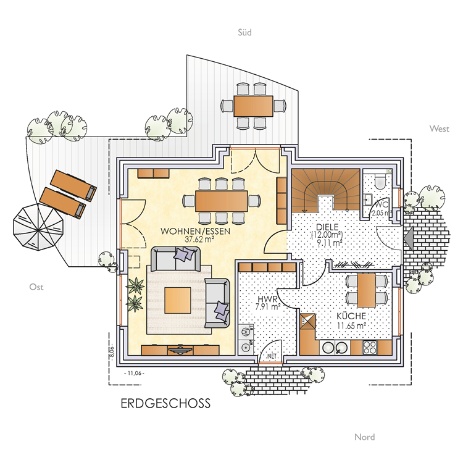 Erdgeschoss | Typ S136