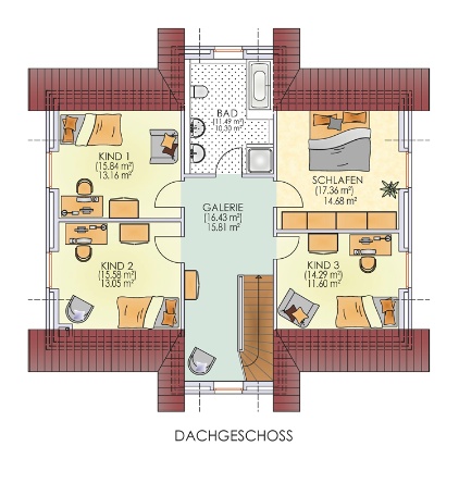 Dachgeschoss | Typ F185 - Friesenhaus